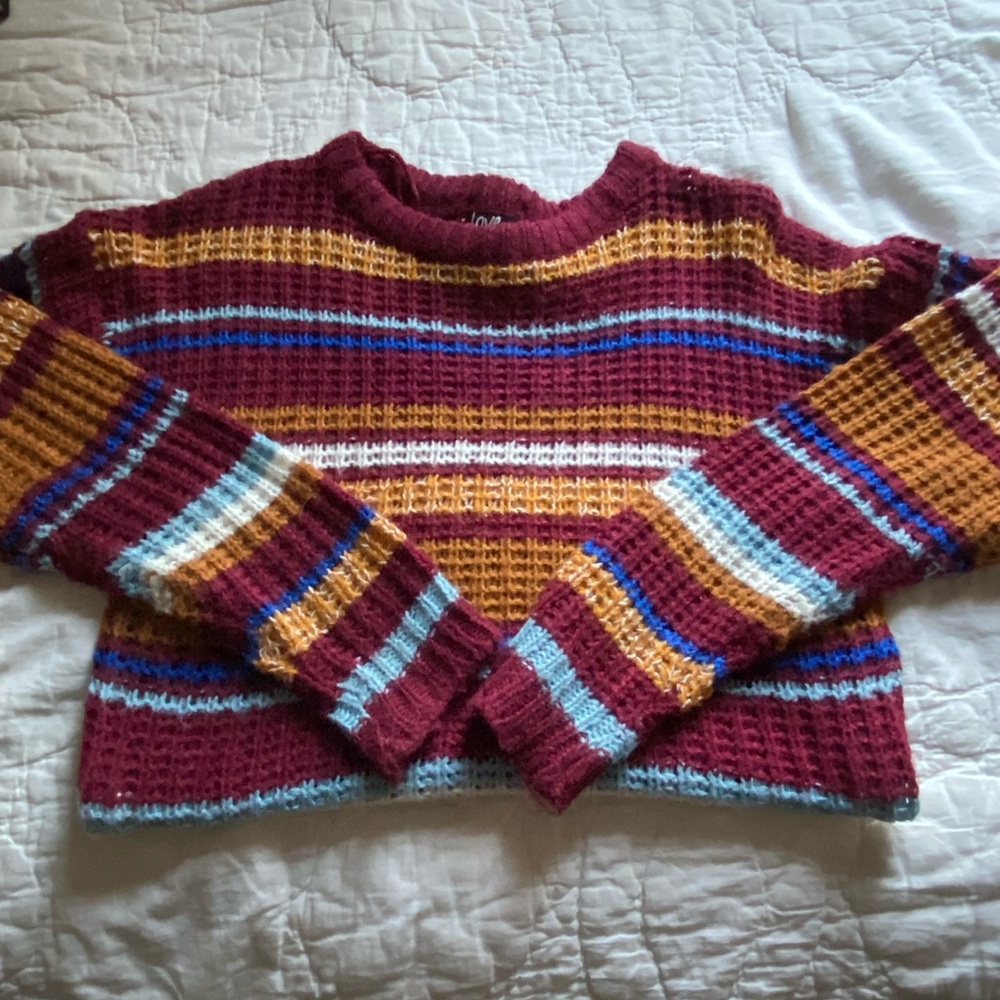 Multi-colored Knit sweater